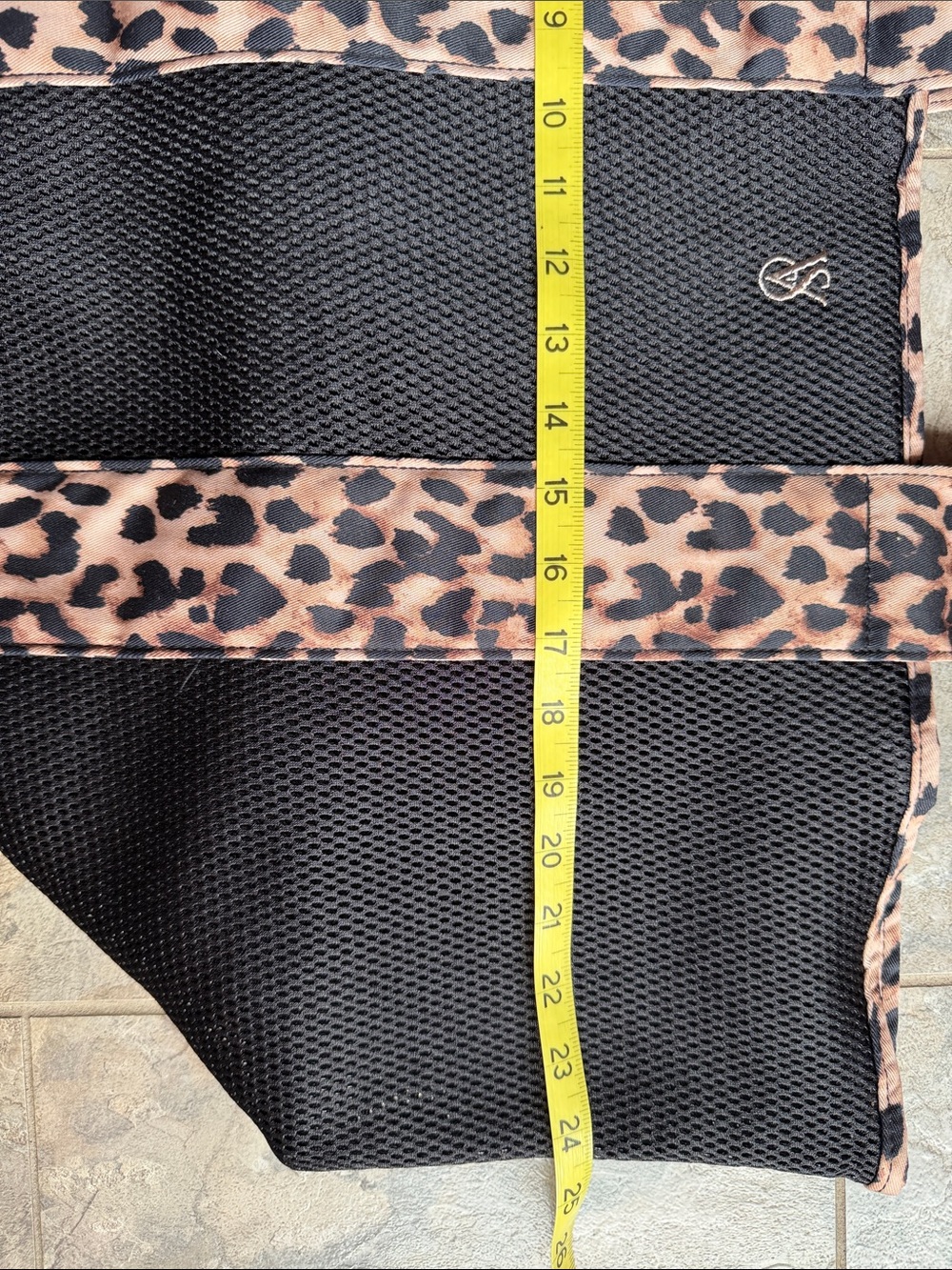 NWT Victoria's Secret Black Tote with Leopard-Print Trim - Picture 2 of 9